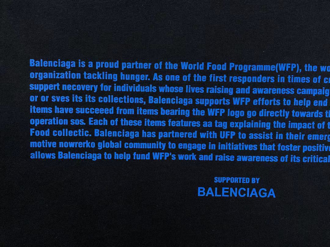 Balenciaga 95 B⭐L⭐⭐⭐IA⭐A T-SHIRT 5230501136 (Im 170Cm 60Kg I Wear Size XS In The Phot) - Image 9