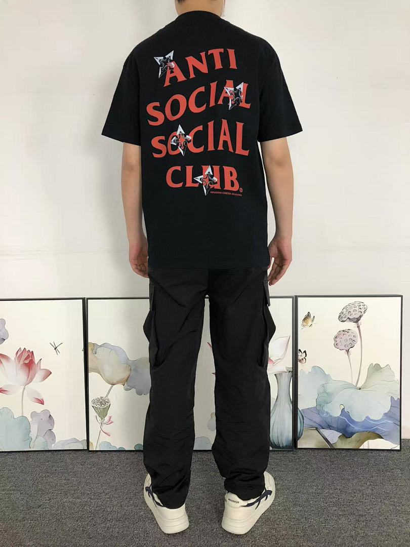 Christian Louboutin 85 ANTI SOCIAL CLUB T-SHIRT 4050132102 (Im 170Cm 60Kg I Wear Size M In The Phot) - Image 4