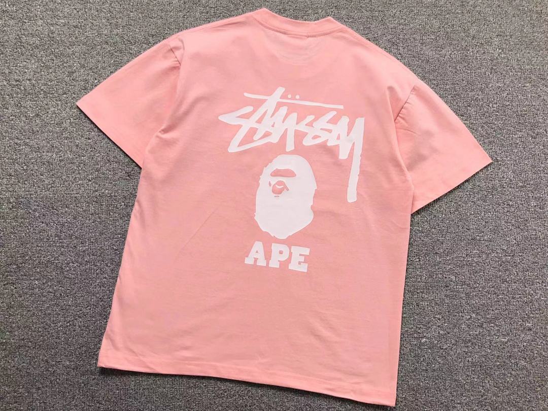 Bape 78 BAPE STUSSY T-SHIRT - Image 16