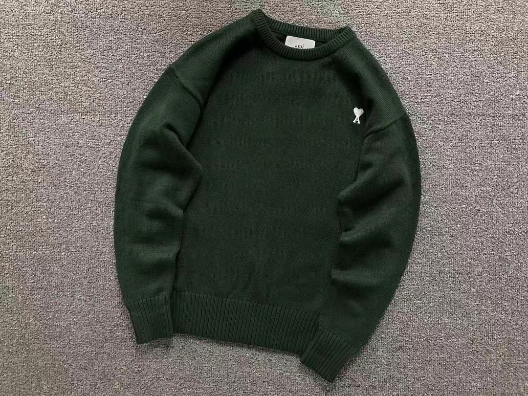 AMI 115 AMI SWEATER 510180688 (Im 170Cm 60Kg I Wear Size S In The Phot) - Image 34