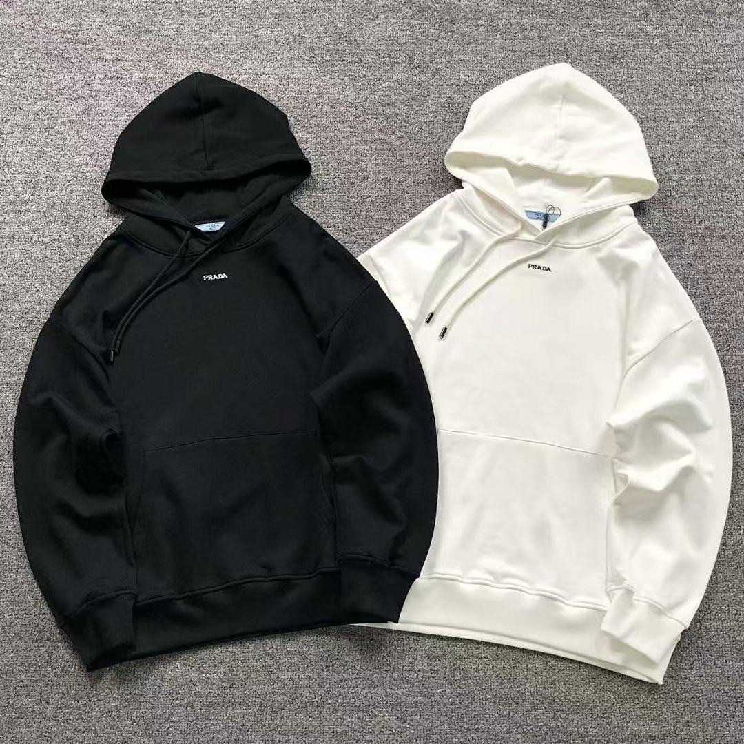 Prada 185 P⭐A⭐A HOODIE 511070419 (Im 170Cm 55Kg I Wear Size S In The Phot)