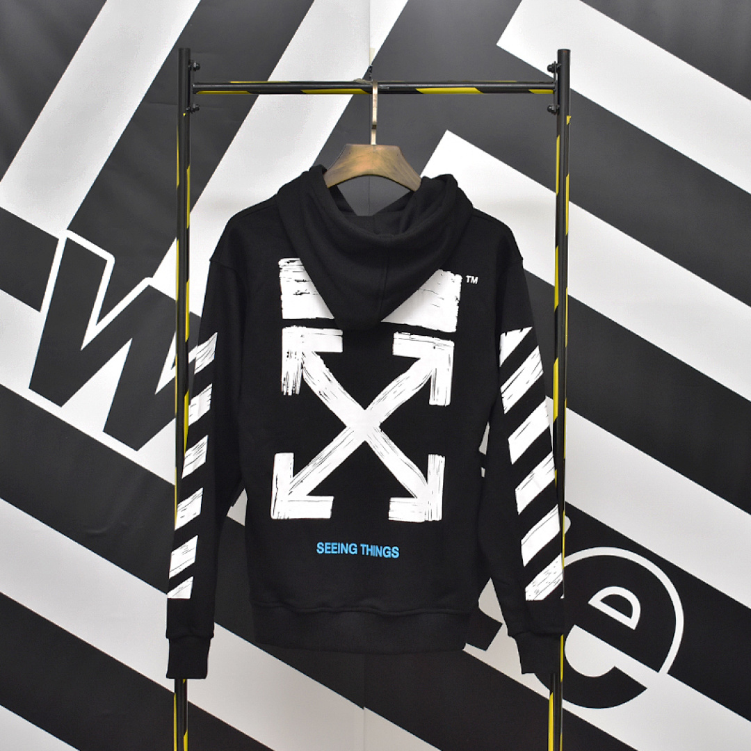Off-White 98 OFF-WHITE (WHITE HOODIE) - Image 17