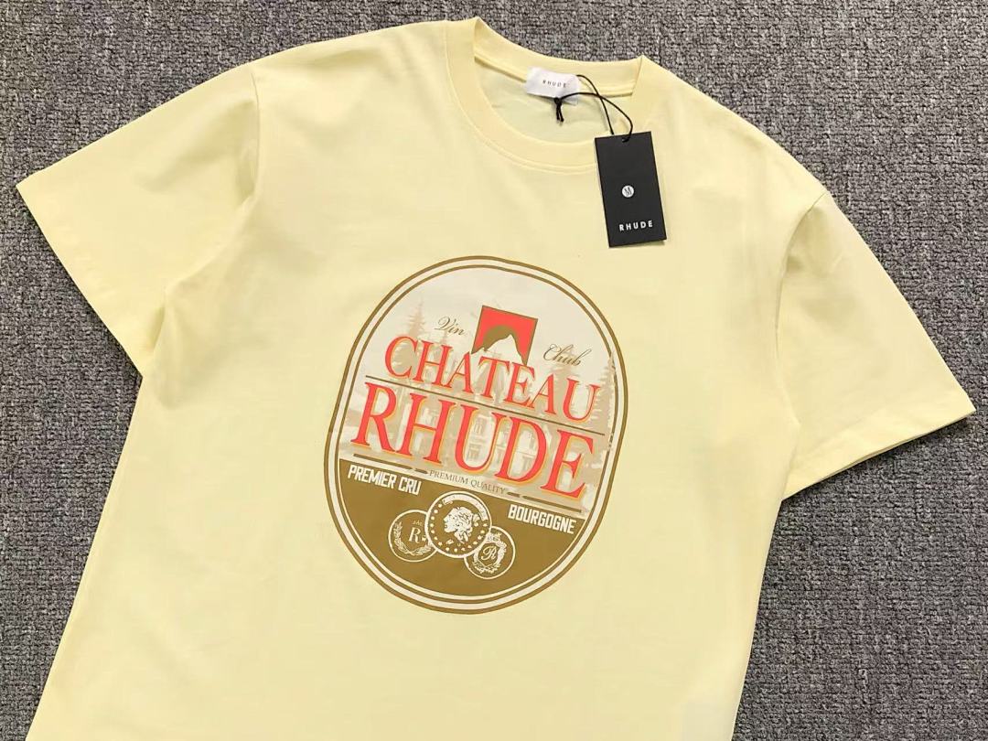 Rhude 105 RHUDE T-SHIRT 412192117 (Im 170Cm 57Kg I Wear Size In M The Phot) - Image 17