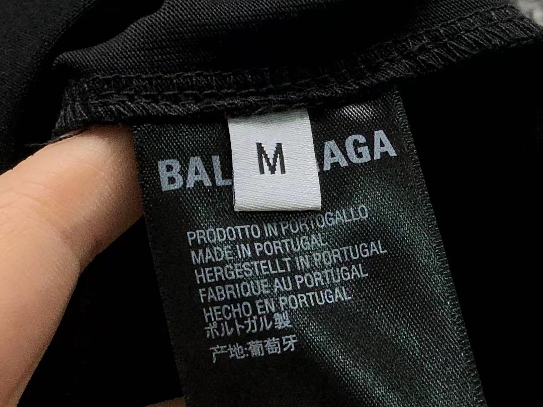 Balenciaga 129 B⭐L⭐⭐⭐IA⭐A T-SHIRT 3207090821 (Im 170Cm 60Kg I Wear Size M In The Phot) - Image 15