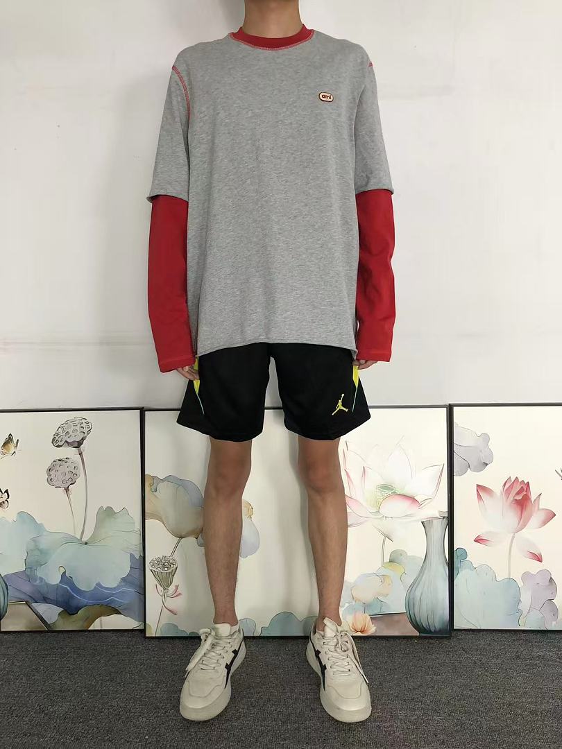 AMI 129 AMI LONG SLEEVED 3209040121 (Im 170Cm 60Kg I Wear Size M In The Phot) - Image 3