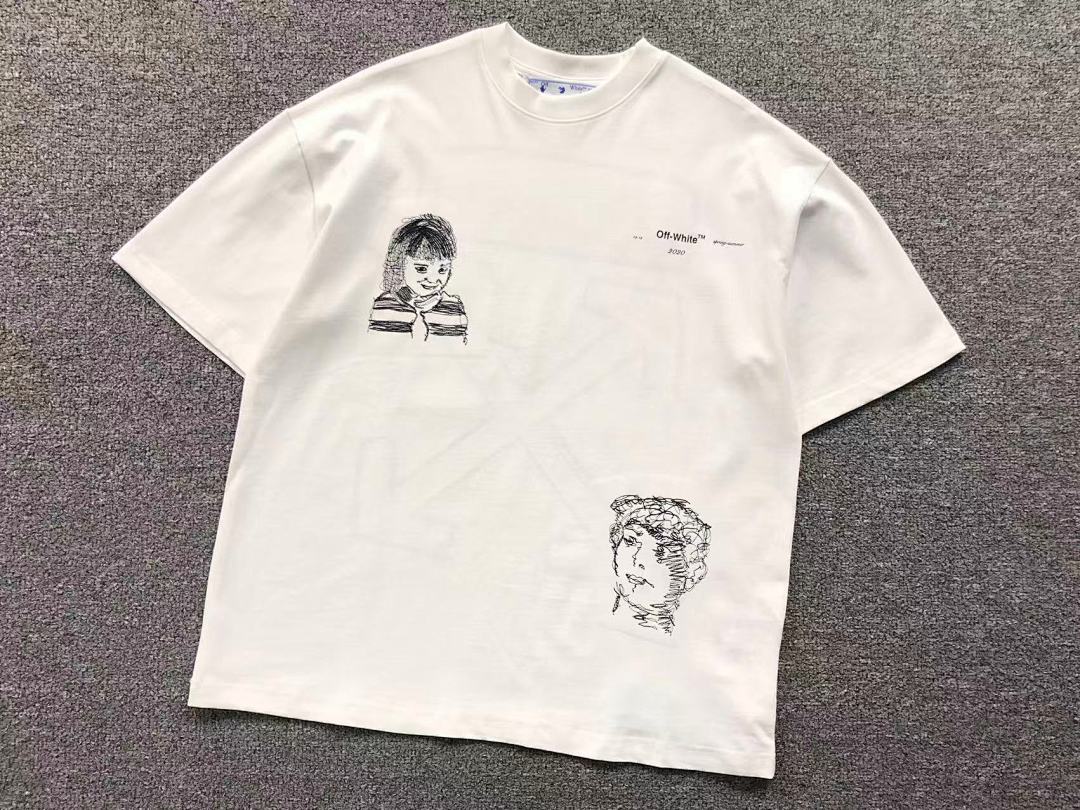 Off-White 128 OFF-WHITE T-SHIRT 4123040165 (Im 170Cm 60Kg I Wear Size S In The Phot) - Image 7