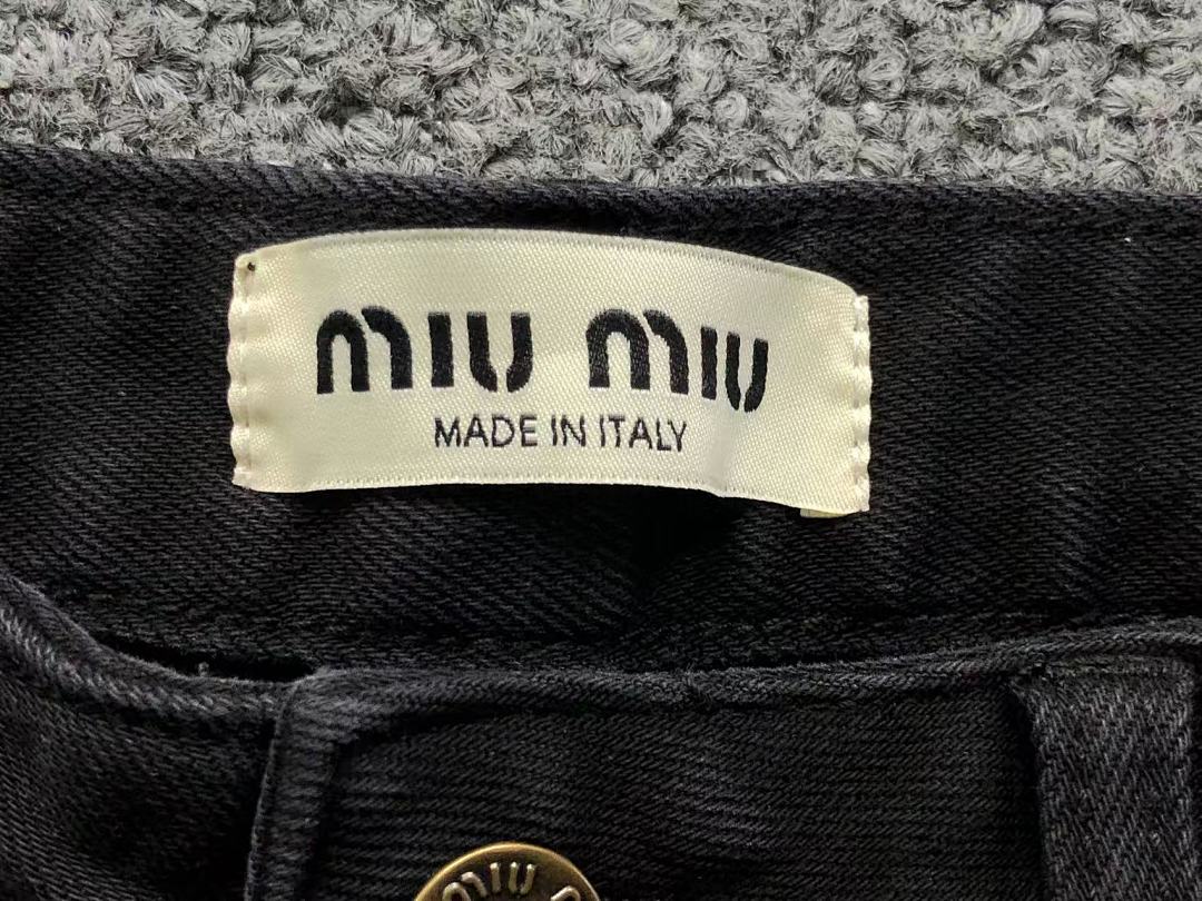 Miu Miu 218 M⭐U TROUSERS 5112241106 (Im 170Cm 60Kg I Wear Size S In The Phot) - Image 17