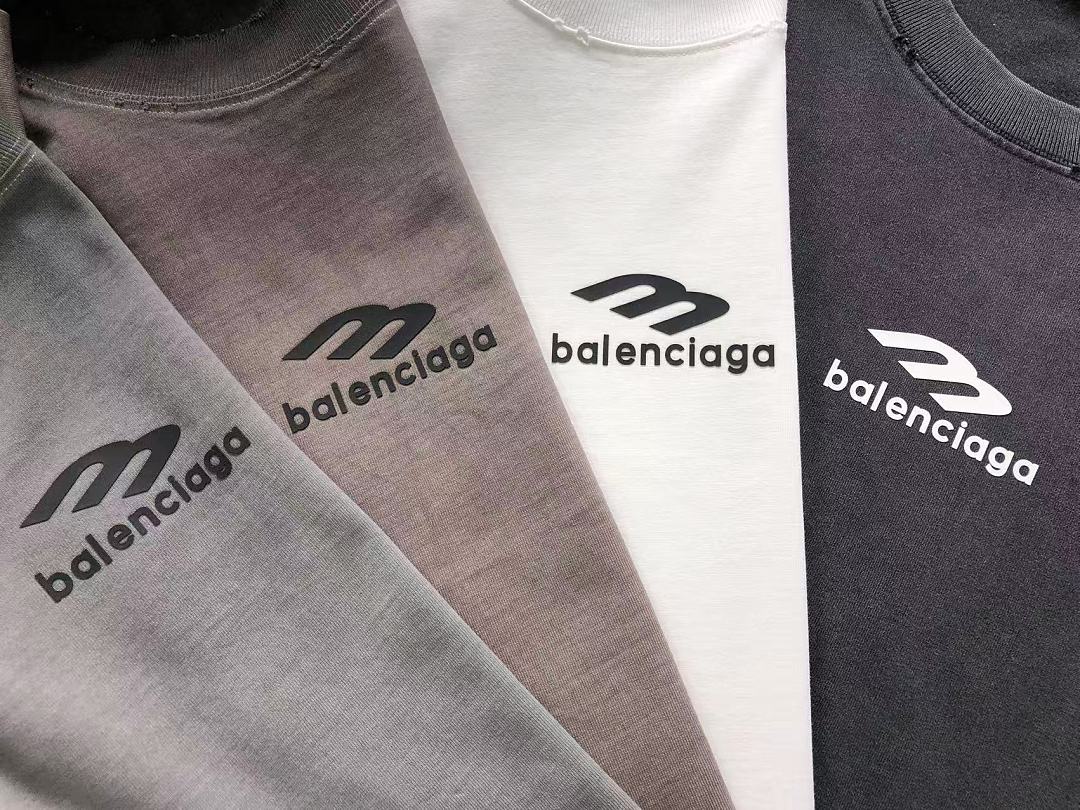 Balenciaga 129 B⭐L⭐⭐⭐IA⭐A T-SHIRT 42061613133 (Im 170Cm 60Kg I Wear Size 2XL In The Phot) - Image 16