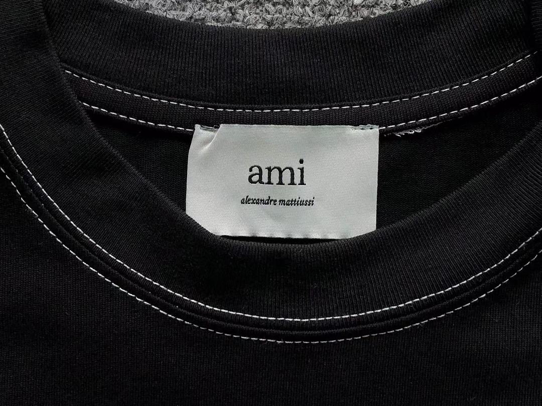 AMI 98 AMI T-SHIRT 3205180817 (Im 170Cm 65Kg I Wear Size S In The Phot) - Image 20