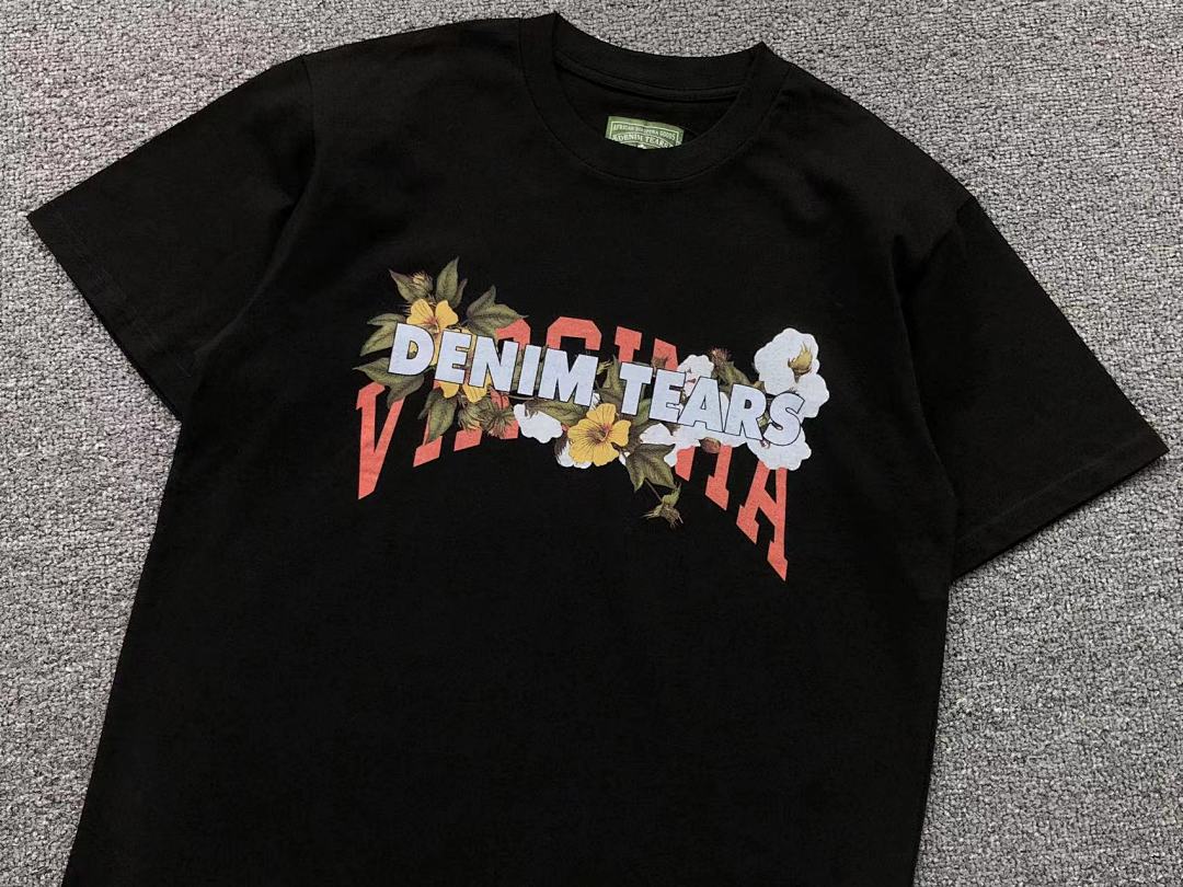 Denim Tears 78 DENIM TEARS T-SHIRT 413190886 (Im 170Cm 60Kg I Wear Size M In The Phot) - Image 9
