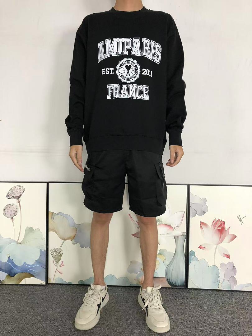 AMI 135 AMI HOODIE 3208164317 (Im 170Cm 60Kg I Wear Size S In The Phot) - Image 3