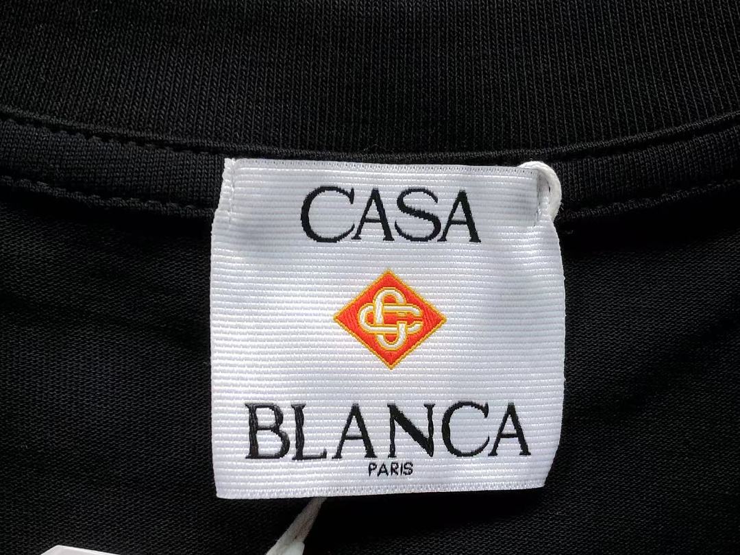 Casablanca 105 CASABLANCA T-SHIRT 52062601127 (Im 170Cm 60Kg I Wear Size L In The Phot) - Image 31