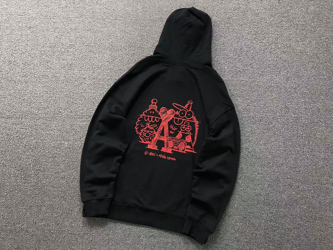 AMI 168 AMI HOODIE 3208212321 (Im 170Cm 60Kg I Wear Size M In The Phot) - Image 10