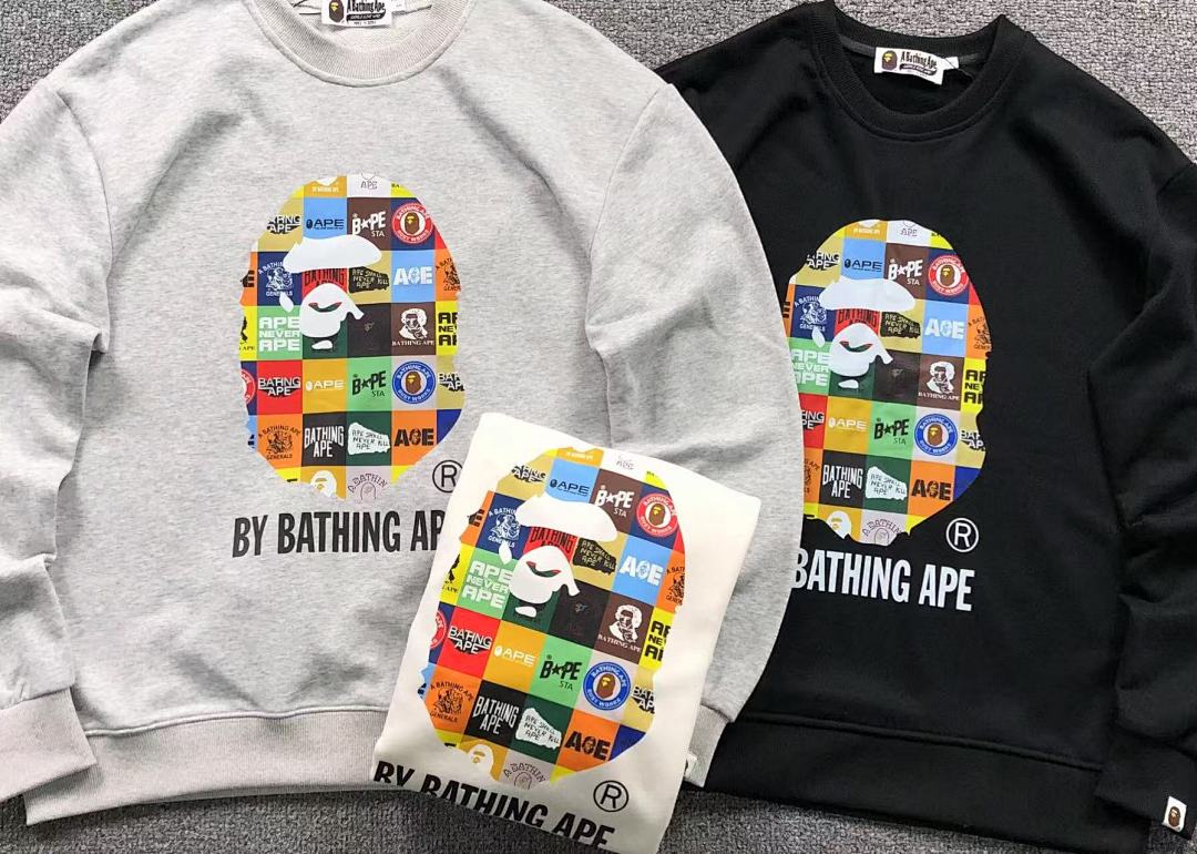 Bape 125 BAPE HOODIE 4111281317 (Im 170Cm 55Kg I Wear Size S In The Phot) - Image 6