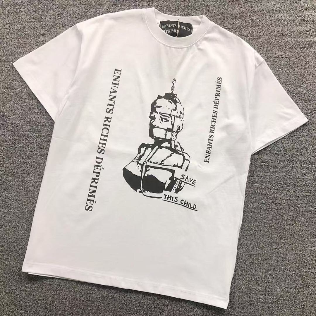 Chanel 85 ENFANTS RICHES DEPRIMES T-SHIRT 42012444162 (Im 170Cm 60Kg I Wear Size S In The Phot)
