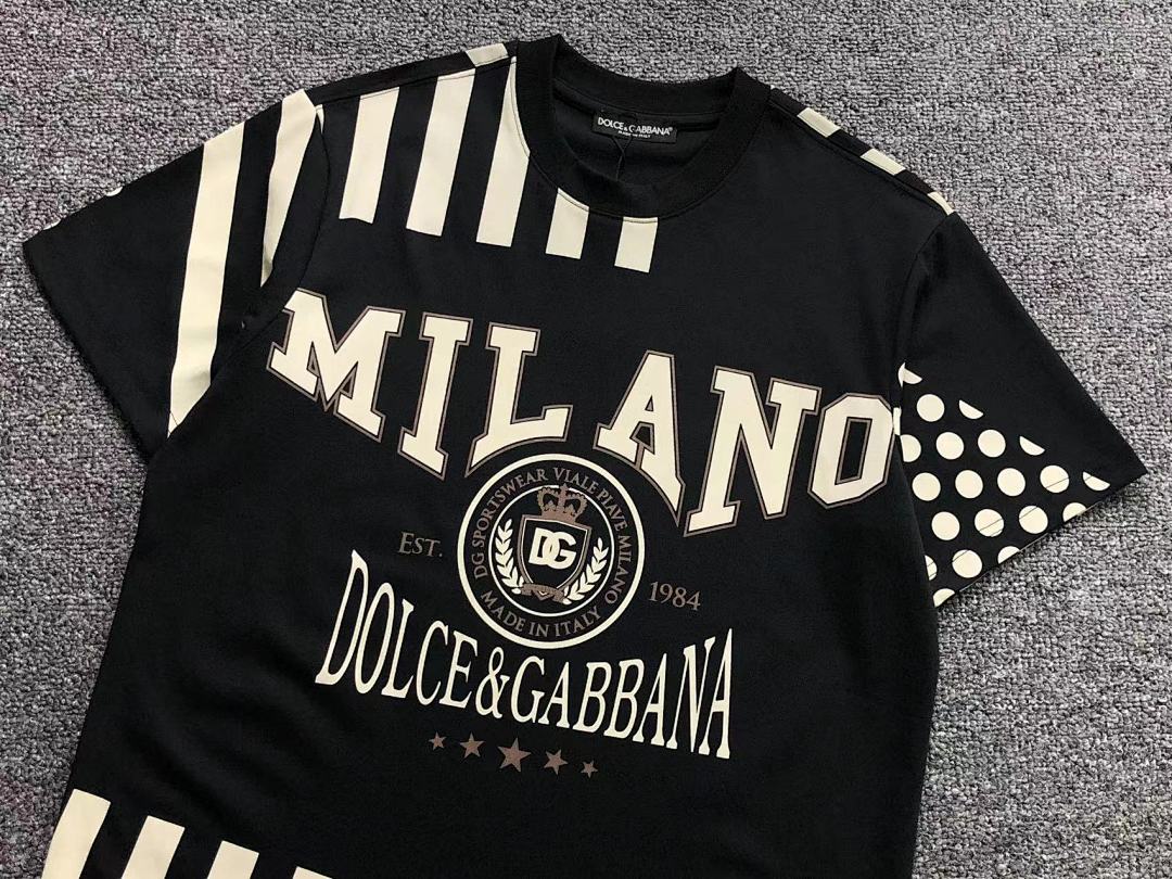 Dolce & Gabbana 135 D⭐LC⭐ GA⭐⭐A⭐A T-SHIRT 213031521 (Im 170Cm 55Kg I Wear Size M In The Phot) - Image 7