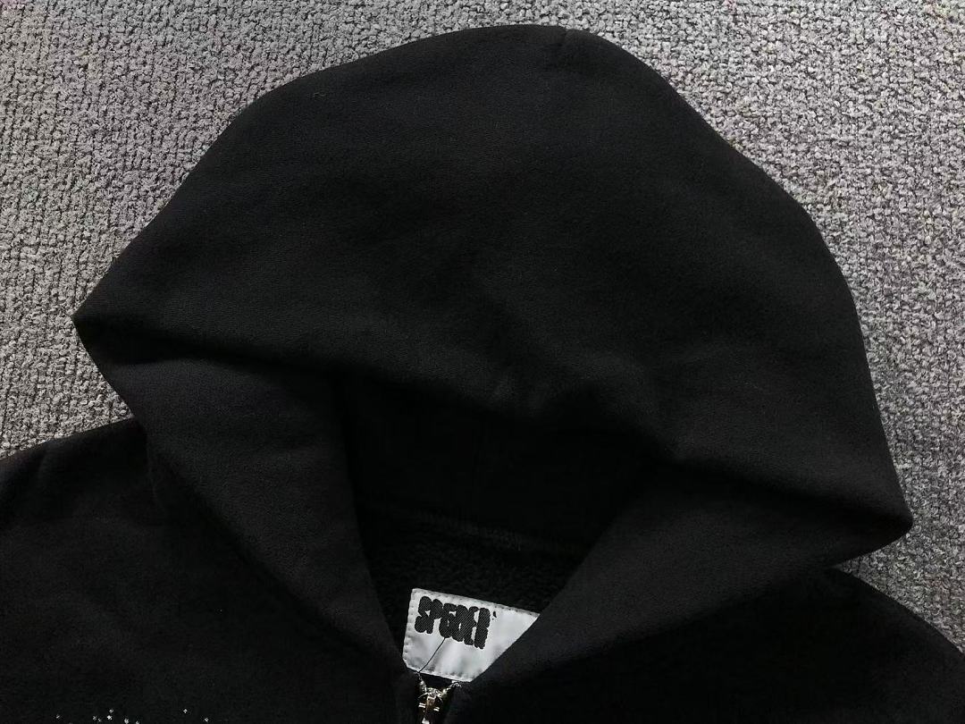Sp5der 195 SP5DER HOODIE 22081324125 (Im 170Cm 60Kg I Wear Size M In The Phot) - Image 12