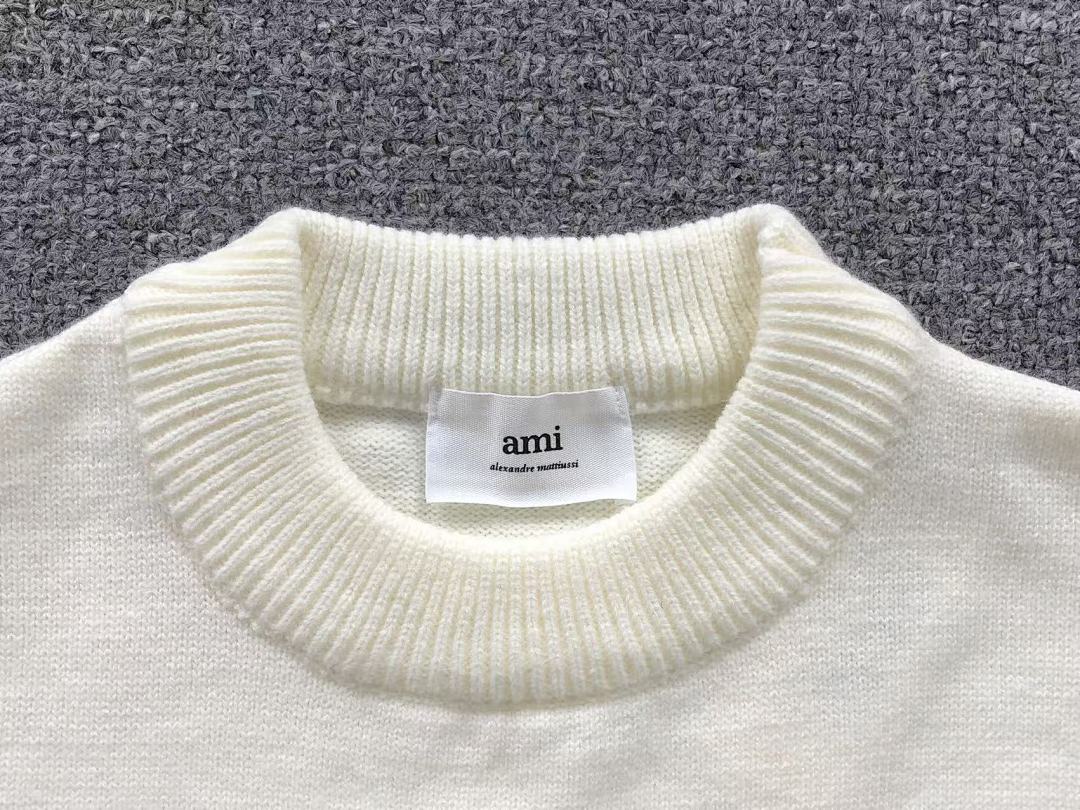 AMI 138 AMI SWEATER 112101117 (Im 170Cm 57Kg I Wear Size S In The Phot) - Image 15