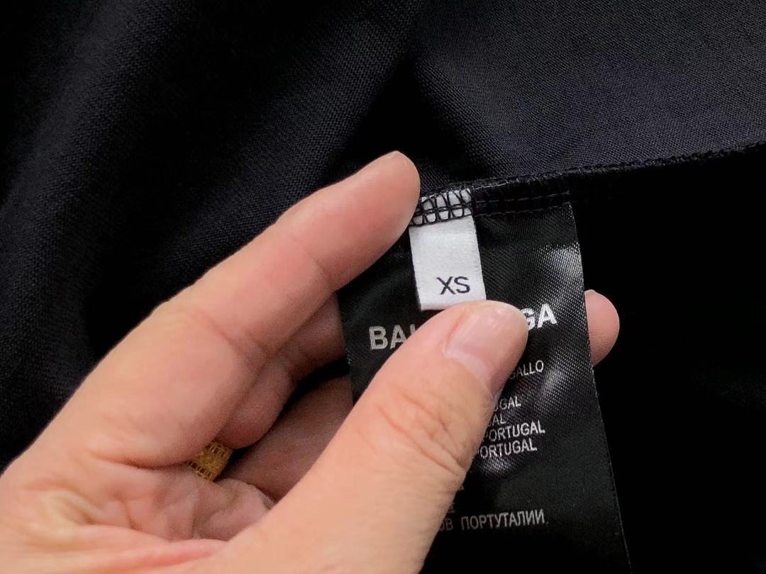 Balenciaga 128 B⭐L⭐⭐⭐IA⭐A T-SHIRT 42042401163 (Im 170Cm 60Kg I Wear Size XS In The Phot) - Image 23