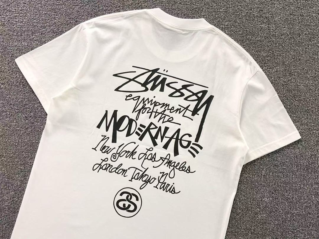 Stussy 78 STUSSY T-SHIRT 571202123 (Im 170Cm 60Kg I Wear Size M In The Phot) - Image 14