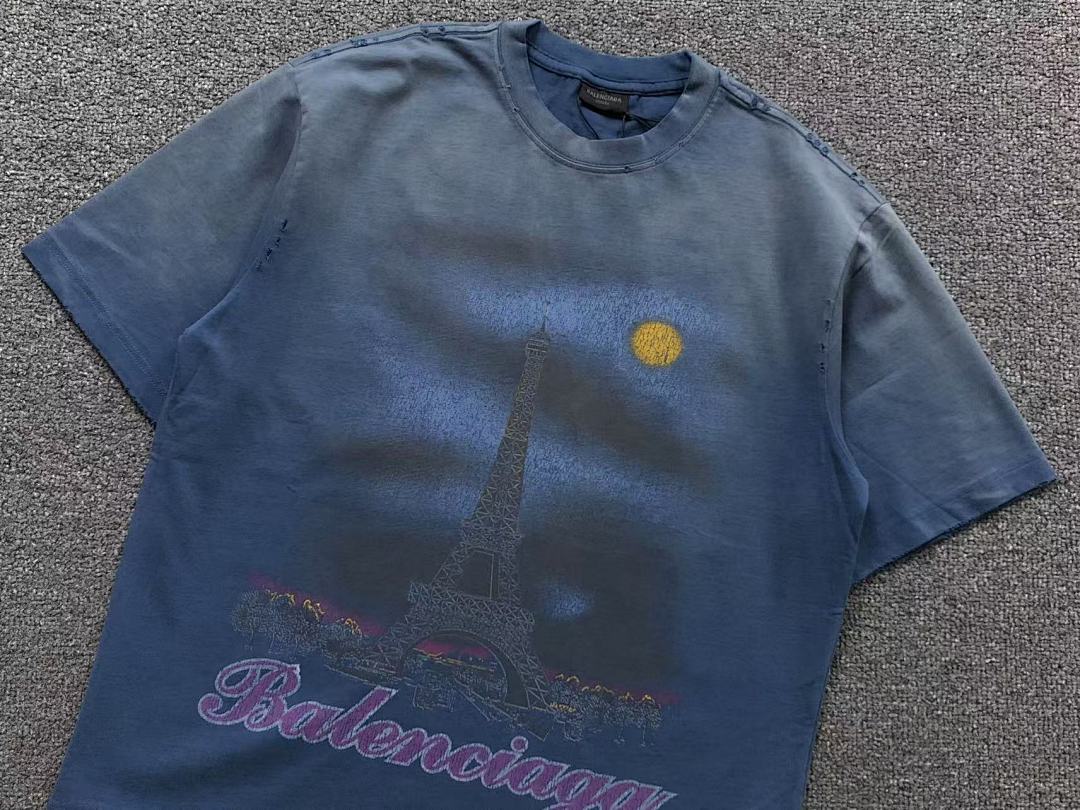 Balenciaga 138 B⭐L⭐⭐⭐IA⭐A T-SHIRT 42032805163 (Im 170Cm 60Kg I Wear Size XS In The Phot) - Image 7