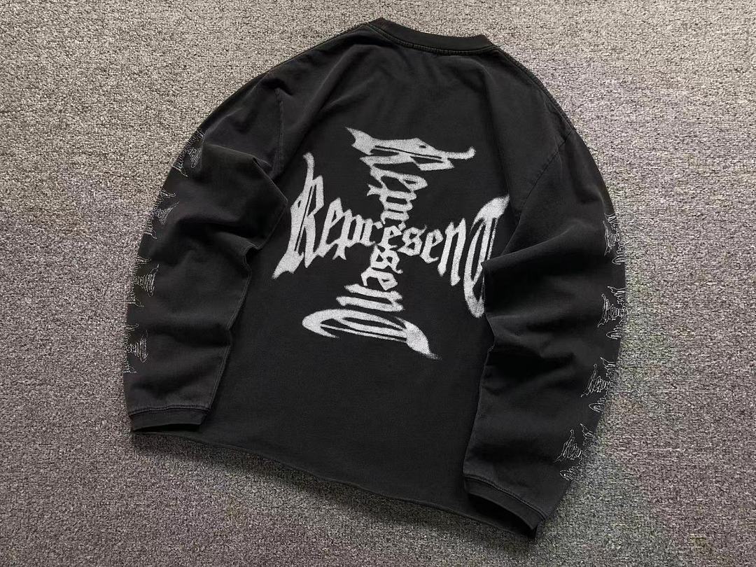 Represent 135 REPRESENT LONG SLEEVED 3205301317 (Im 170Cm 60Kg I Wear Size S In The Phot)