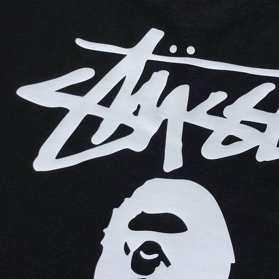 Bape 79 BAPE STUSSY T-SHIRT 411183442 (Im 170Cm 57Kg I Wear Size S In The Phot) - Image 28