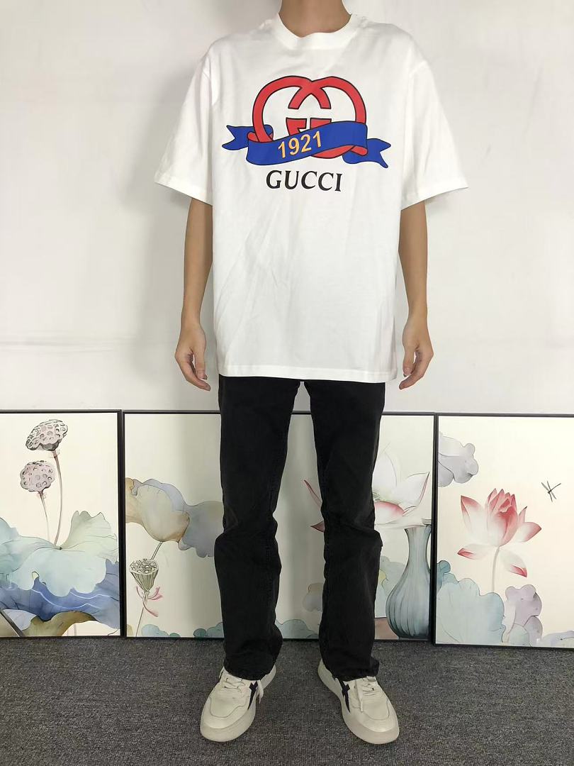 Gucci 135 G⭐C⭐I T-SHIRT 22050726125 (Im 170Cm 60Kg I Wear Size S In The Phot) - Image 3
