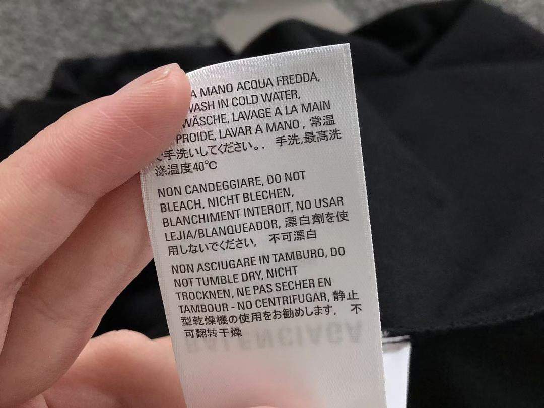 Balenciaga 115 B⭐L⭐⭐⭐IA⭐A T-SHIRT 22051320172 (Im 170Cm 60Kg I Wear Size M In The Phot) - Image 22