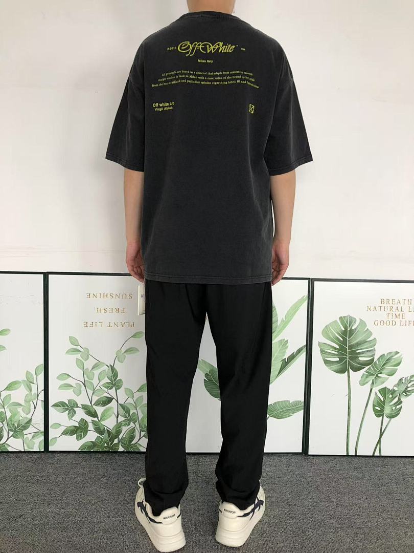 Off-White 115 OFF-WHITE T-SHIRT 504182819 (Im 170Cm 60Kg I Wear Size S In The Phot) - Image 4