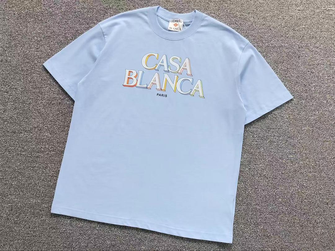 Casablanca 105 CASABLANCA T-SHIRT 52071809127 (Im 170Cm 60Kg I Wear Size L In The Phot) - Image 10