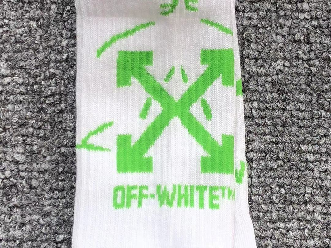 Off-White 69 OFF-WHITE (WHITE SOCKS) - Image 6