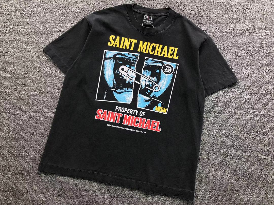 Chanel 98 SAINT MICHAEL T-SHIRT 42081401155 (Im 170Cm 60Kg I Wear Size S In The Phot) - Image 11