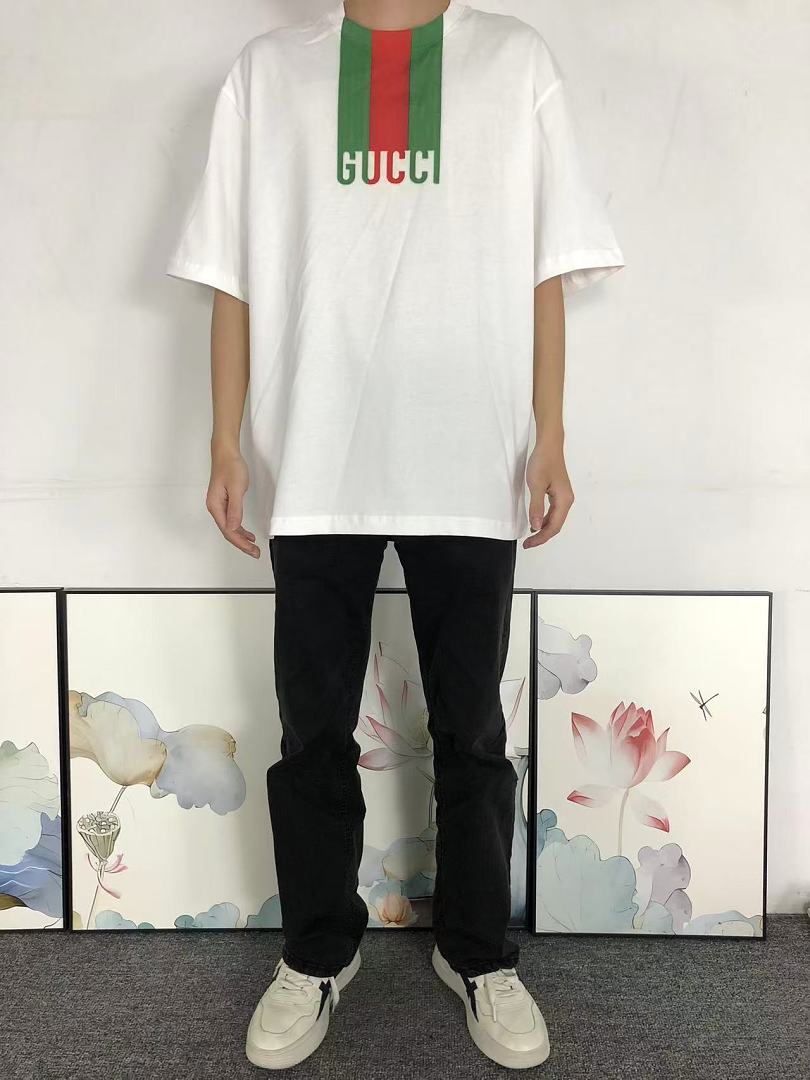 Gucci 135 G⭐C⭐I T-SHIRT 22050710125 (Im 170Cm 60Kg I Wear Size S In The Phot) - Image 3