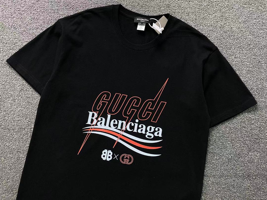 Balenciaga 115 B⭐L⭐⭐⭐IA⭐A G⭐C⭐I T-SHIRT 22051308172 (Im 170Cm 60Kg I Wear Size XL In The Phot) - Image 9