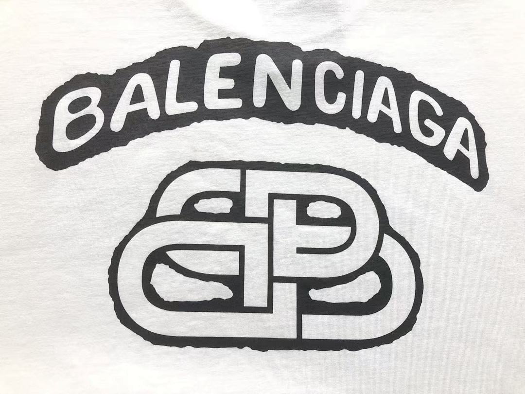 Balenciaga 98 B⭐L⭐⭐⭐IA⭐A T-SHIRT 3203070103 (Im 170Cm 60Kg I Wear Size M In The Phot) - Image 10
