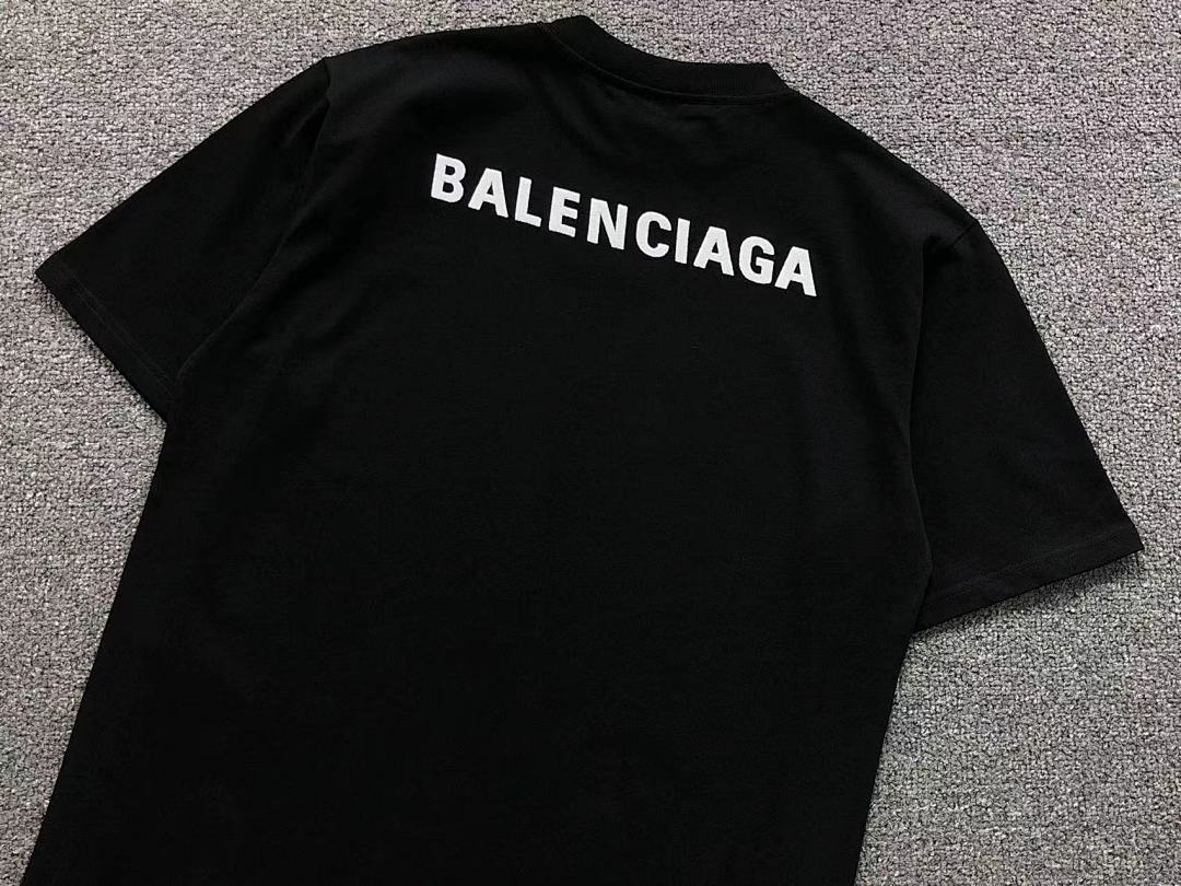 Balenciaga 125 B⭐L⭐⭐⭐IA⭐A T-SHIRT 42040805163 (Im 170Cm 60Kg I Wear Size XS In The Phot) - Image 7