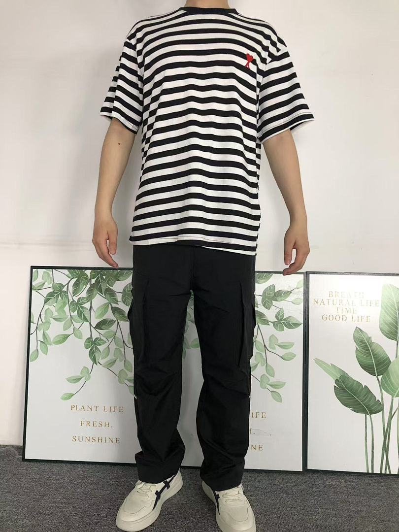 AMI 128 AMI T-SHIRT 2122205001 (Im 170Cm 57Kg I Wear Size S In The Phot) - Image 3