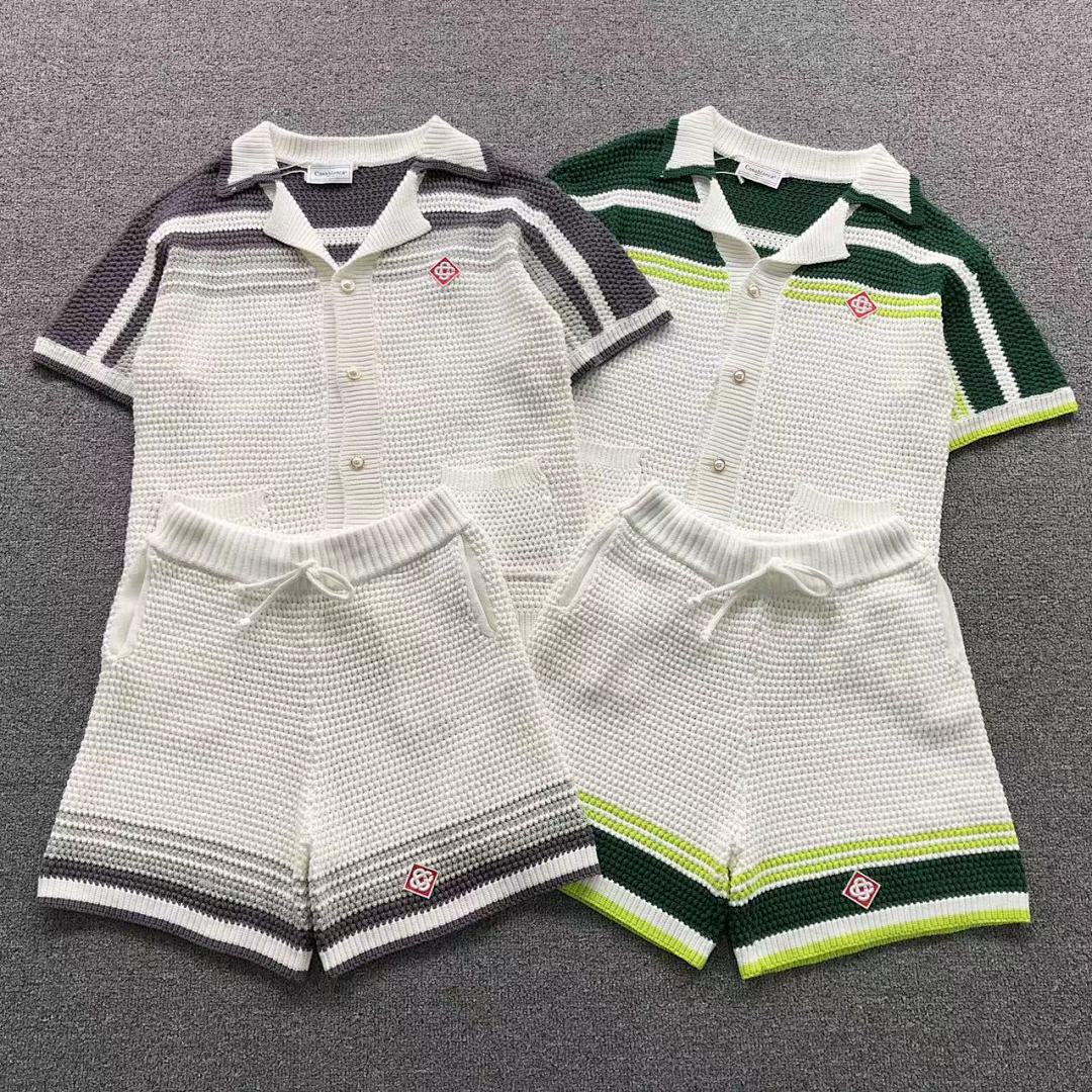 Casablanca 348 CASABLANCA T-SHIRT SHORTS 213174548 (Im 170Cm 60Kg I Wear Size L In The Phot)