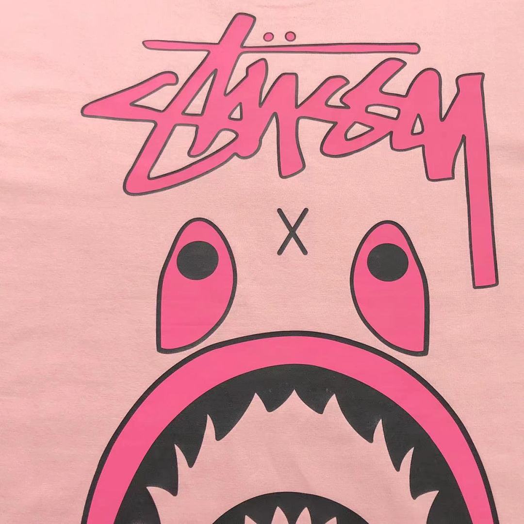 Bape 78 BAPE STUSSY T-SHIRT 1102090342 (Im 170Cm 55Kg I Wear Size S In The Phot) - Image 11