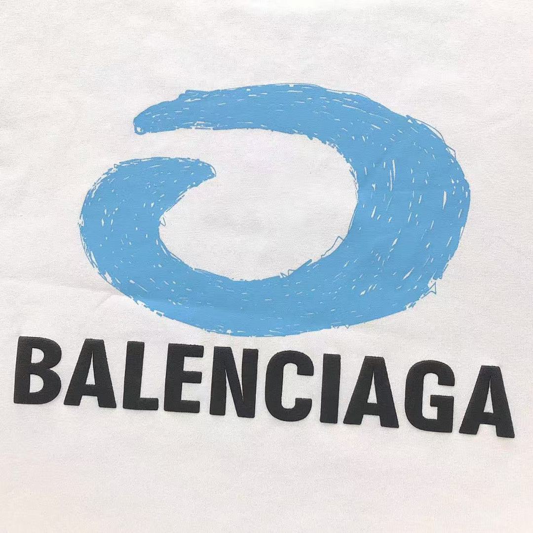 Balenciaga 108 B⭐L⭐⭐⭐IA⭐A T-SHIRT 2162315125 (Im 170Cm 60Kg I Wear Size S In The Phot) - Image 9