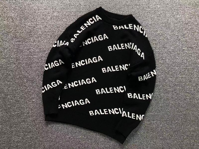 Balenciaga 188 B⭐L⭐⭐⭐IA⭐A SWEATER 128290860 (Im 170Cm 60Kg I Wear Size S In The Phot)