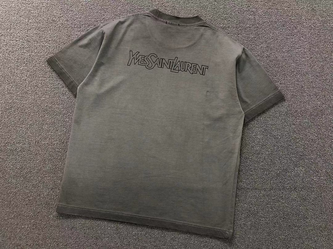 Saint Laurent 128 SA⭐⭐T ⭐⭐U⭐⭐NT T-SHIRT 42042912133 (Im 170Cm 60Kg I Wear Size 2XL In The Phot) - Image 9