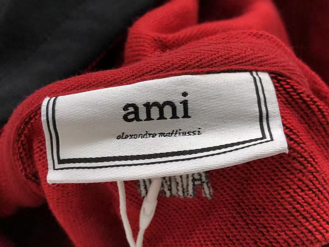 AMI 165 AMI HOODIE 3207171503 (Im 170Cm 60Kg I Wear Size M In The Phot) - Image 24