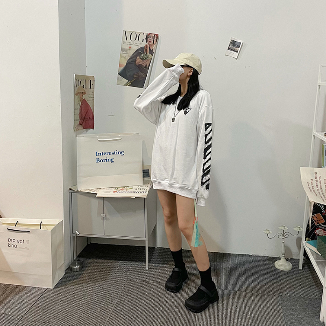 Off-White 98 OFF-WHITE (WHITE HOODIE) - Image 45