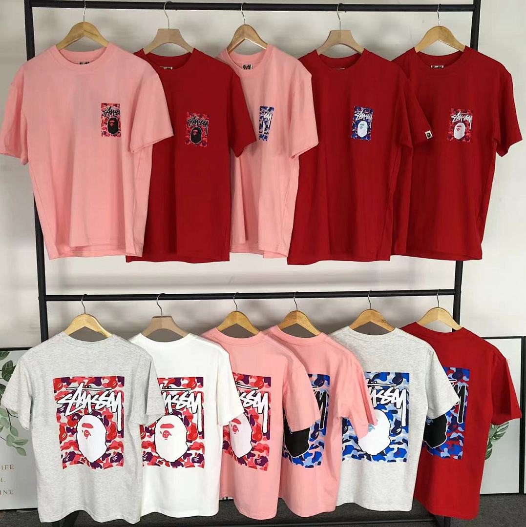 Bape 78 BAPE STUSSY T-SHIRT 1102090442 (Im 170Cm 55Kg I Wear Size S In The Phot) - Image 57