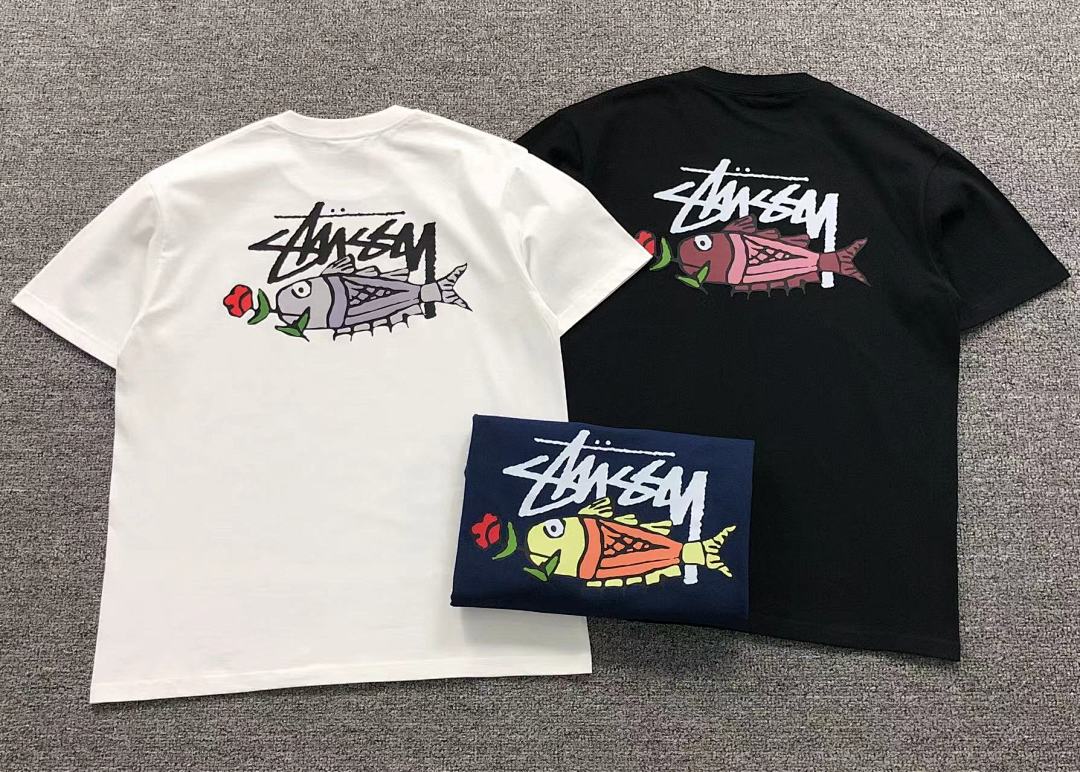 Stussy 108 STUSSY T-SHIRT 211150202 (Im 170Cm 57Kg I Wear Size M In The Phot) - Image 5