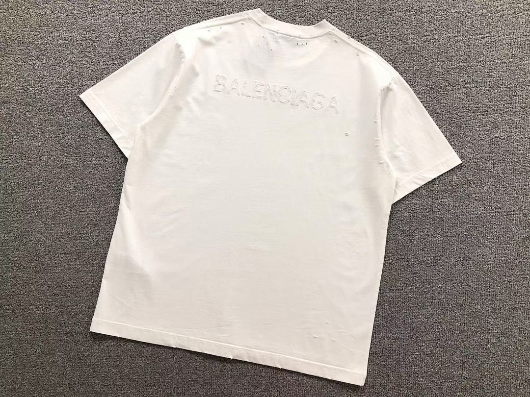 Balenciaga 98 B⭐L⭐⭐⭐IA⭐A T-SHIRT 5233020127 (Im 170Cm 60Kg I Wear Size XL In The Phot) - Image 7