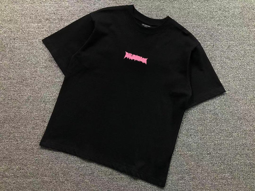 Balenciaga 118 B⭐L⭐⭐⭐IA⭐A T-SHIRT 125131560 (Im 170Cm 60Kg I Wear Size S In The Phot) - Image 6
