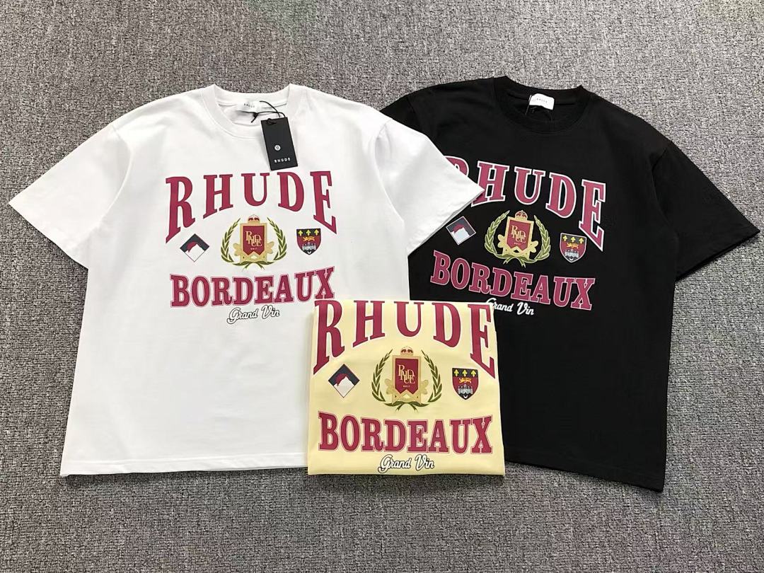Rhude 105 RHUDE T-SHIRT 412191917 (Im 170Cm 57Kg I Wear Size M In The Phot) - Image 5